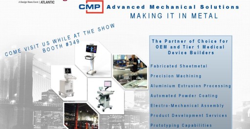 Come and visit us at the Design and Manufacturing show in NYC this June