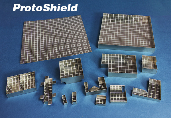 New ProtoShield Sheets Can Be Formed into  Board Level Shield Prototypes in Minutes