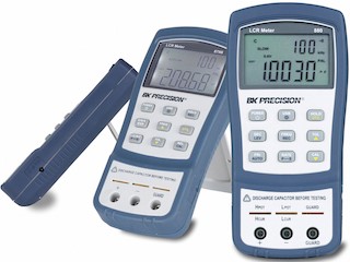 B&K Precision Offers 100 kHz Handheld LCR Meter  with Bench Performance