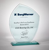 C&U Americas Cited for Exceptional Quality  & Delivery Excellence in 2018 by BorgWarner