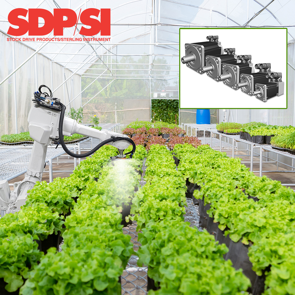 SDP/SI Launches a New Series of Brushless DC Motors and Motion Control Products
