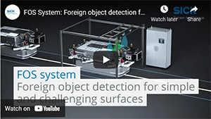 FOS System: Foreign object detection for simple and challenging surfaces