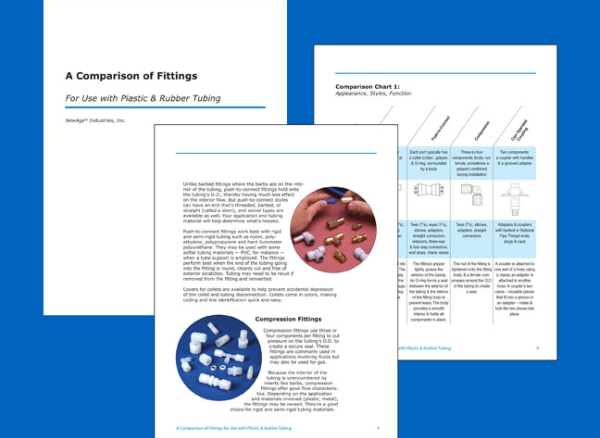 NewAge® Industries Publishes White Paper Comparing Fittings