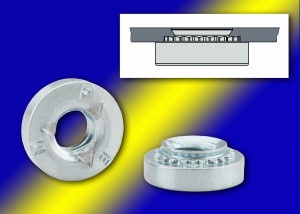 PEM® Type SL™ Self-Clinching Steel Locknuts for Thin Metal Assemblies Integrate Unique TRI-DENT® Feature to Hold Mating Screws Tight