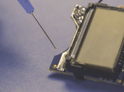 Silver Conductive, One Component Epoxy Cures at 80°C
