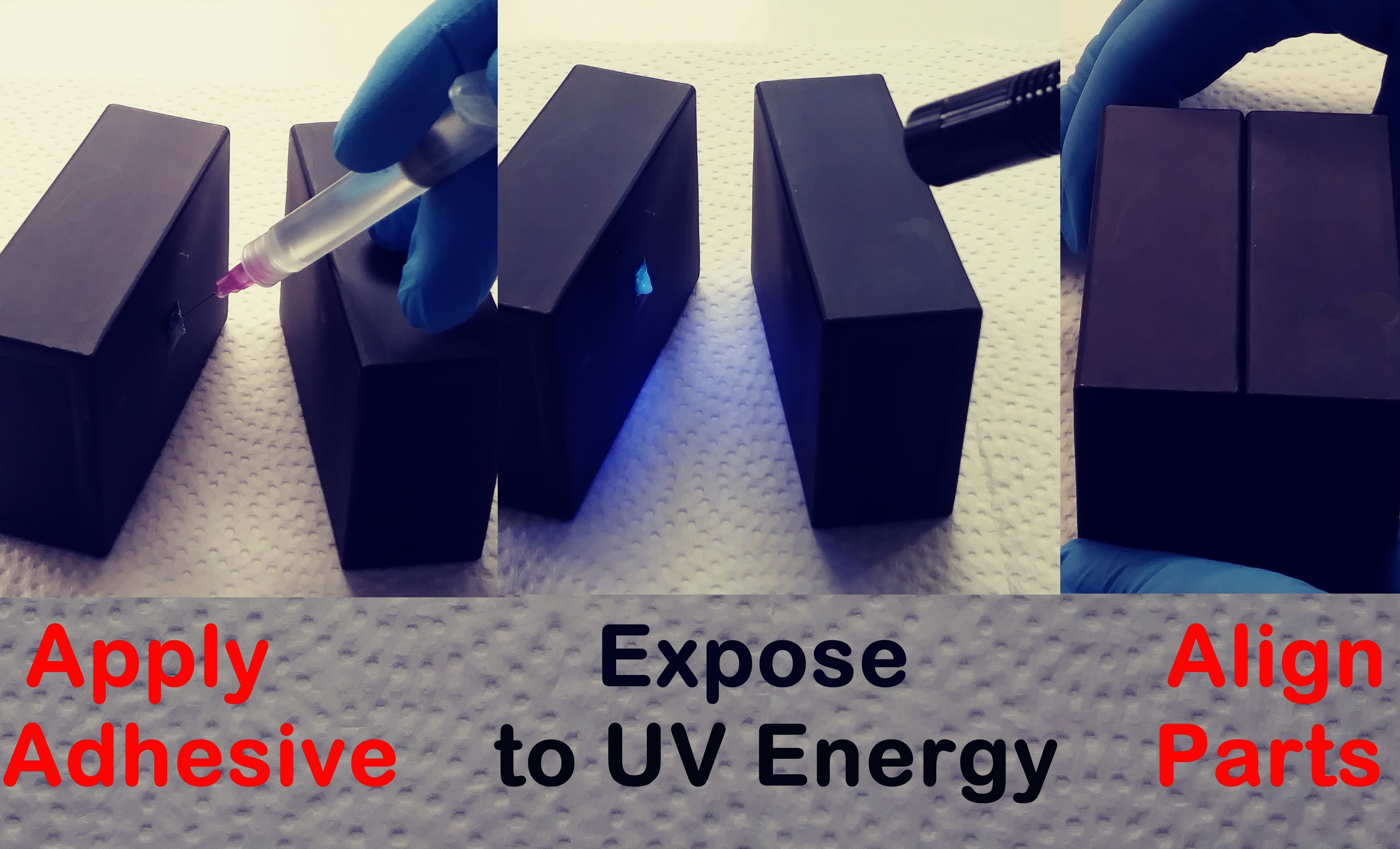 FlashSet™ UV-5608DC Revolutionary, Light Activated, Delay Cure epoxy