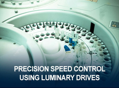 Precision Speed Control Using Luminary Drives