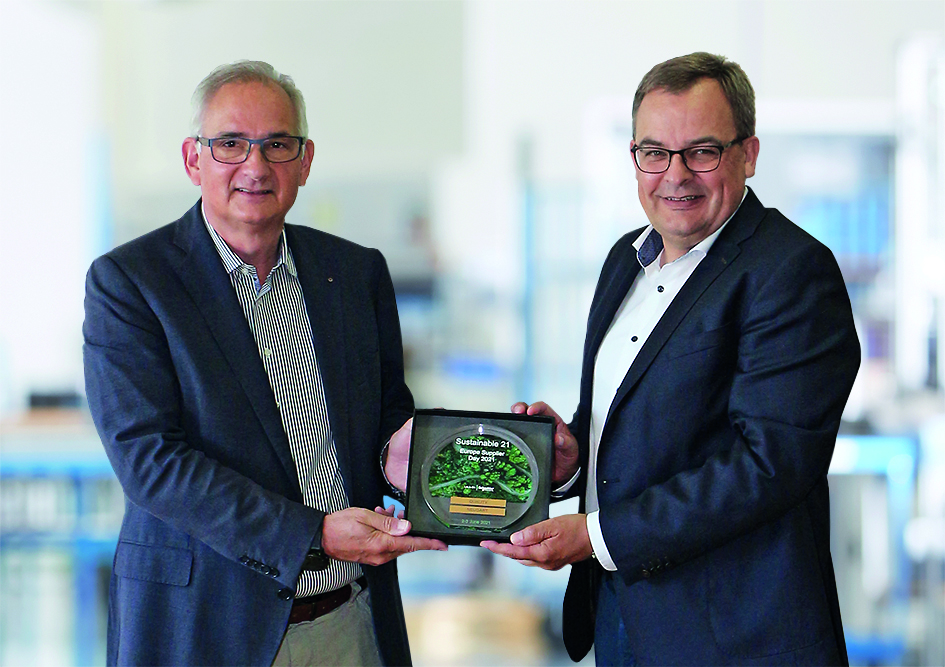 Award for exceptional quality in product and service
