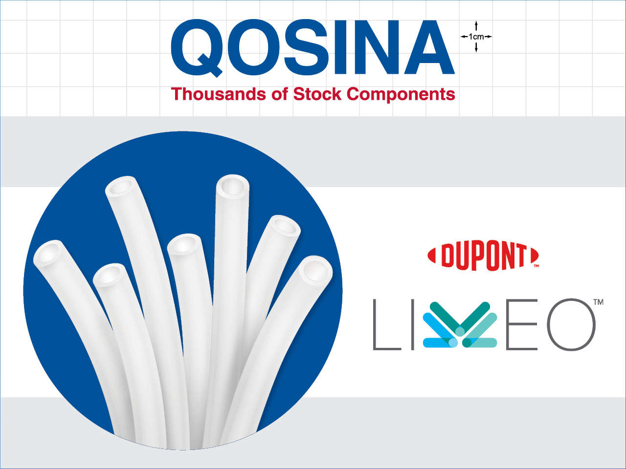 Qosina Teams up with DuPont™ Liveo™ Healthcare Solutions to Market Its Liveo™ Biopharmaceutical-grade Tubing