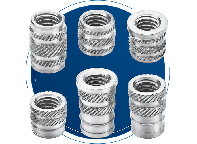 SPIROL Expands Insert Portfolio with New Heat/Ultrasonic Aluminum Threaded Inserts for Plastics