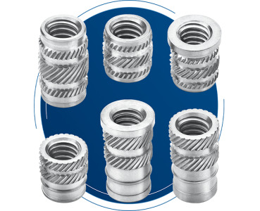 SPIROL Expands Insert Portfolio with New Heat/Ultrasonic Aluminum Threaded Inserts for Plastics
