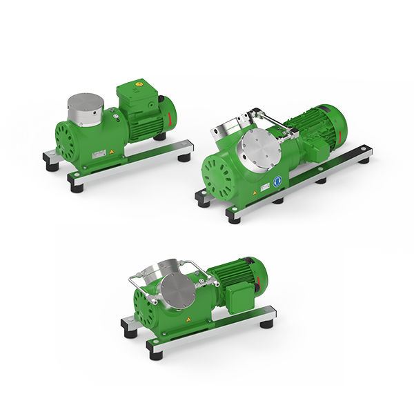 Leak-tight gas pumps ensuring purity, safety and reliable handling