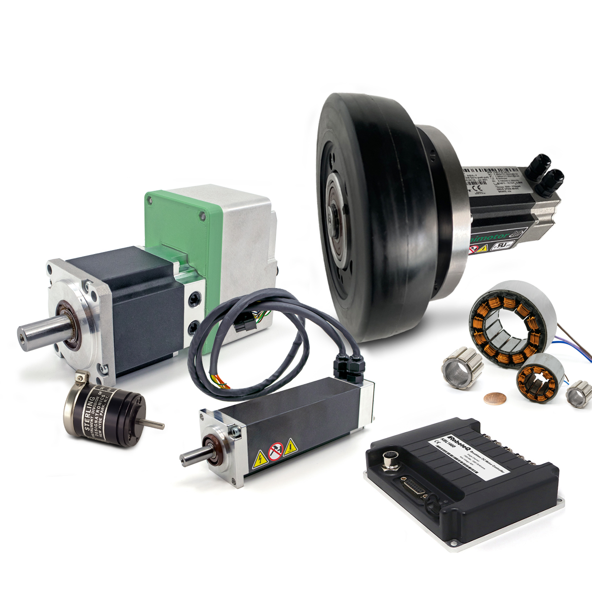 Motors, Gearheads, and Motion Control Products