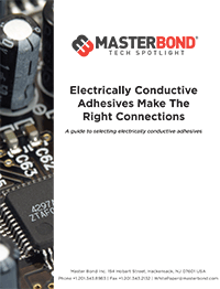 Electrically Conductive Adhesives Make the Right Connections