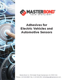 Adhesives for Electric Vehicles and Automotive Sensors