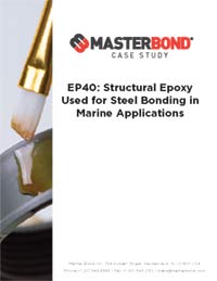 EP40 Structural Epoxy Used for Steel Bonding in Marine Applications