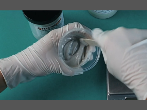 How Do You Mix a Thick Part A with a Thin Part B of an Epoxy?