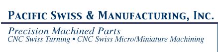 Pacific Swiss & Manufacturing, Inc.