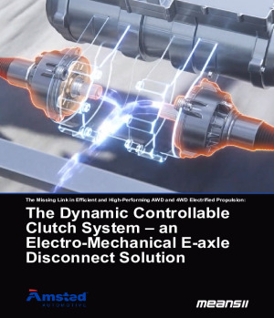 The Missing Link in Efficient and High-Performing AWD and 4WD Electrified Propulsion: The Dynamic Controllable Clutch System – an Electro-Mechanical E-axle Disconnect Solution