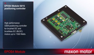 maxon's EPOS4 Positioning Controller