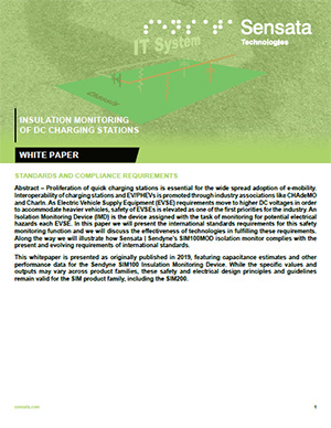 Insulation Monitoring of DC Charging Stations