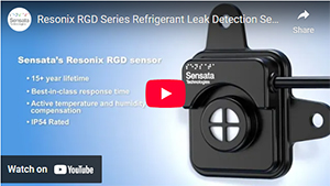 Resonix RGD Series Refrigerant Leak Detection Sensor