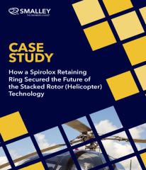 CASE STUDY: How a Spirolox Retaining Ring Secured the Future of the Stacked Rotor (Helicopter) Technology
