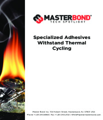 Specialized Adhesives Withstand Thermal Cycling