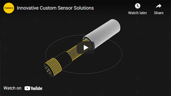 Custom Sensors that Make Sense for Today’s Machine Designs